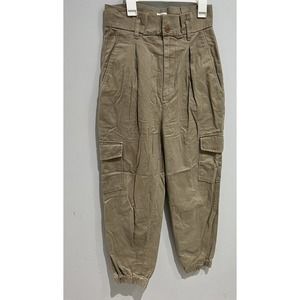Sunday Best Gravity Pant Golden‎ Brown Cargo Utility Jogger Aritzia SZ 4